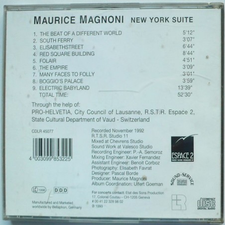 Maurice Magnoni - New York Suite