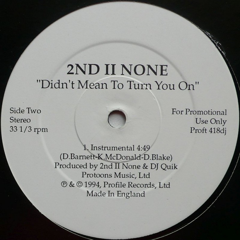 2nd II None - Didn't Mean To Turn You On