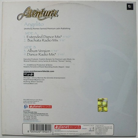 Aventura ‎ - Angelito