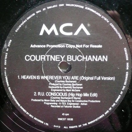 Courtney Buchanan - Heaven Is Wherever You Are