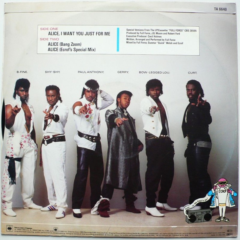 Full Force - Alice, I Want You Just For Me!