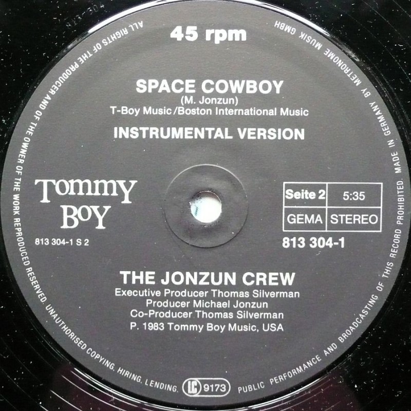 Jonzun Crew, The - Space Cowboy