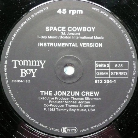 Jonzun Crew, The - Space Cowboy