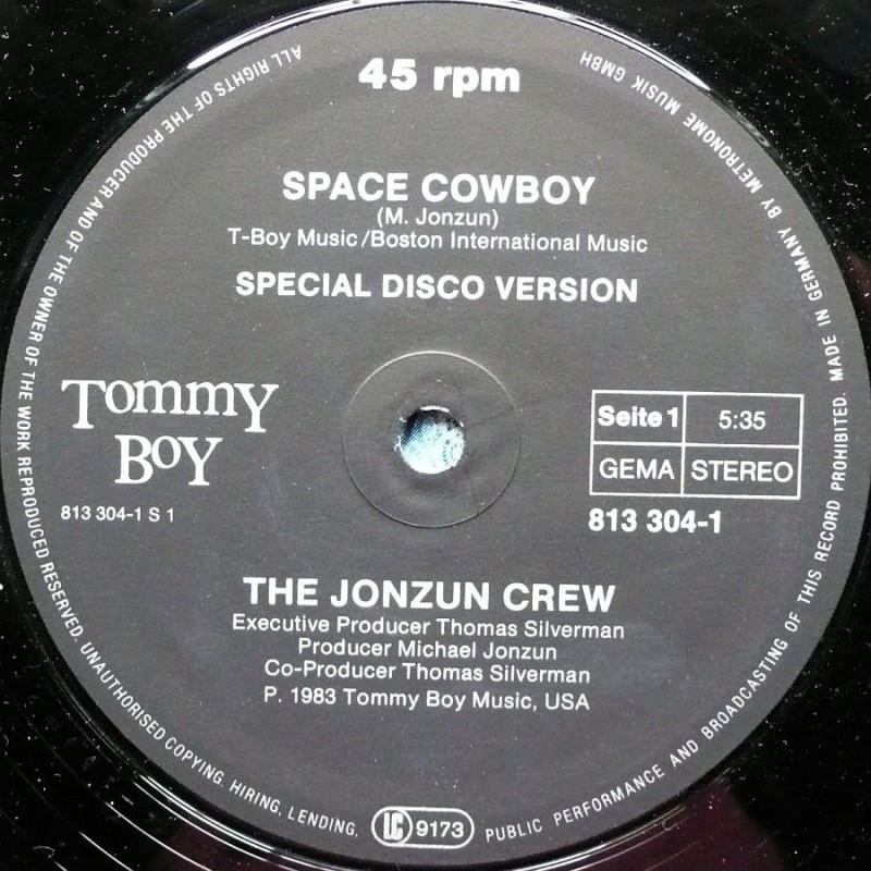 Jonzun Crew, The - Space Cowboy