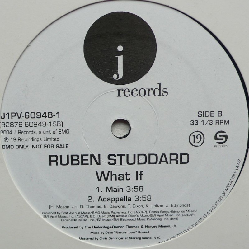 Ruben Studdard - What If