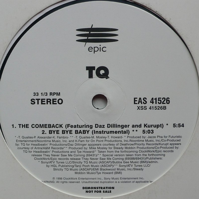 TQ - Bye Bye Bye / The Comeback