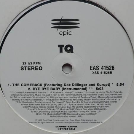 TQ - Bye Bye Bye / The Comeback