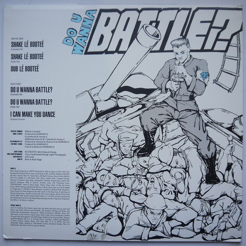 Diamond D - Shake Lé Booteé / Do You Wanna Battle?