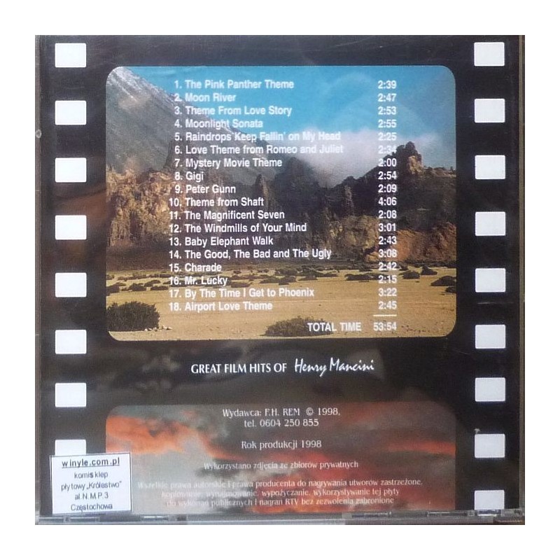 Henry Mancini - Great Film Hits