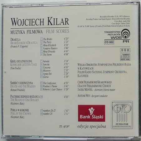 Kilar Wojciech - Muzyka filmowa