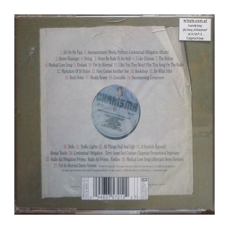 Monthy Python - Contractual Obligation Album