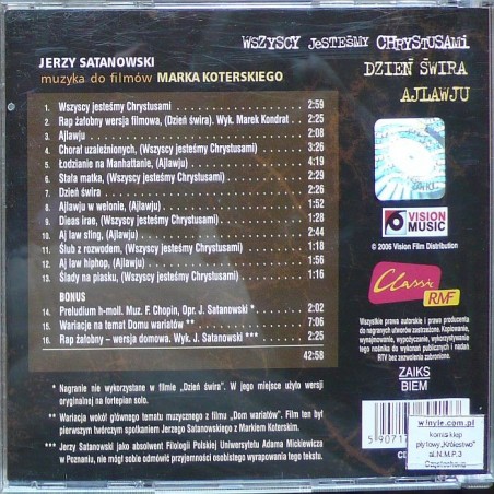 Satanowski Jerzy - Muzyka do filmów Marka Koterskiego