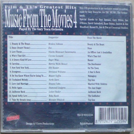 Składanka - Music from the Movies 4