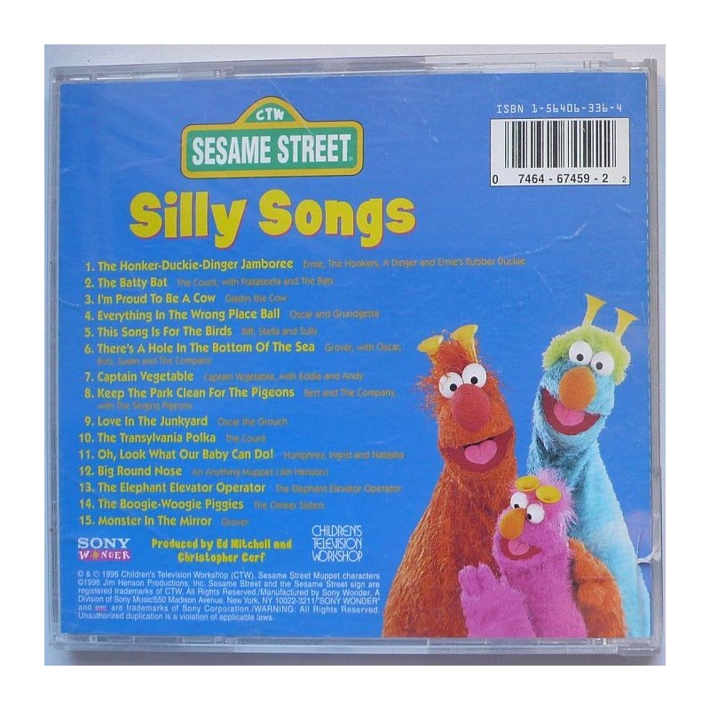 Składanka - Sesame Street – Silly Songs
