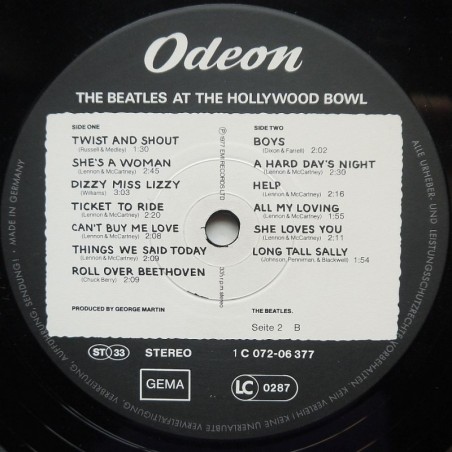 Beatles, The - The Beatles At The Hollywood Bowl