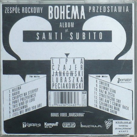 Bohema - Santi Subito