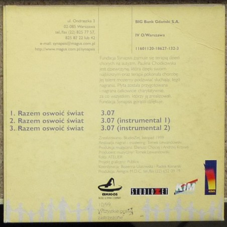 Chodkowska & Krzywy - Dla fundacji Synapsis (CDS)