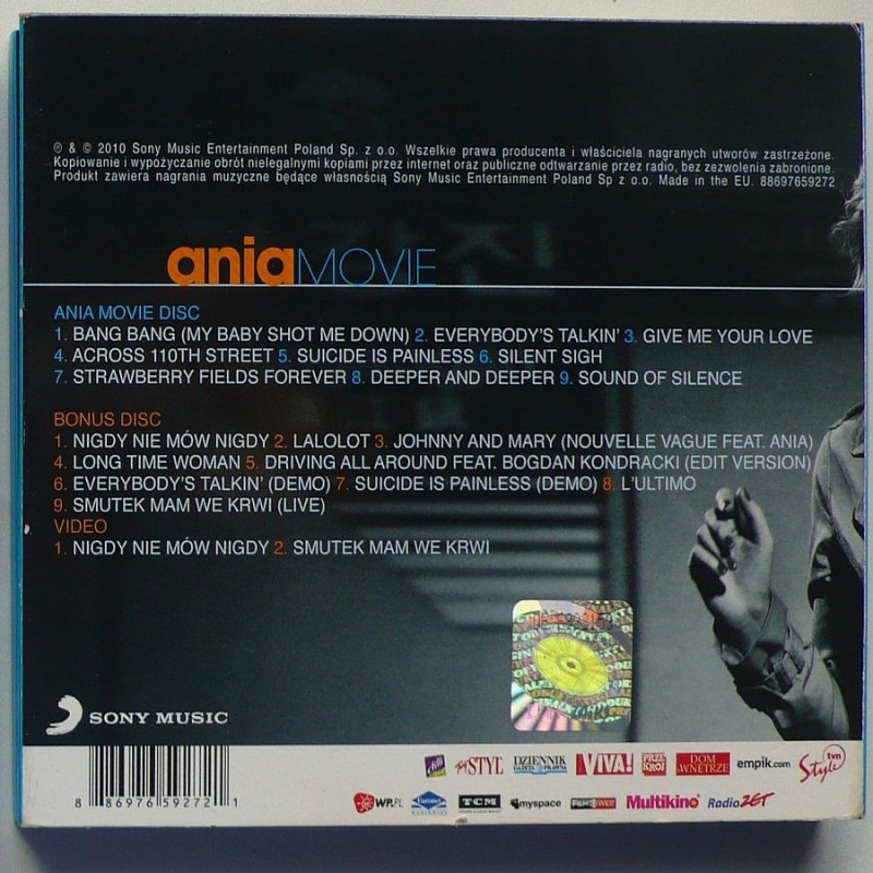 Dąbrowska Ania - Ania Movie (2cd)