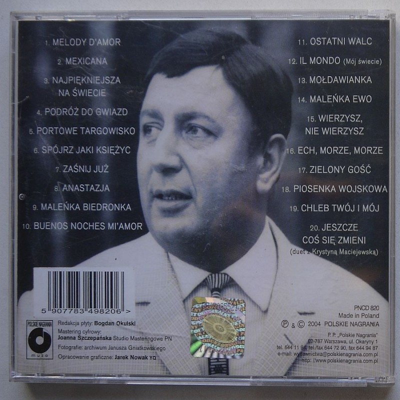 Gniatkowski Janusz - Melodie miłości