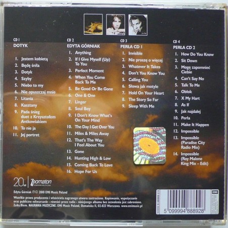 Górniak Edyta - Edyta Górniak/Dotyk/Perła (4cd)