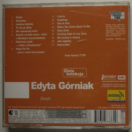 Górniak Edyta - Dotyk (złota kolekcja)