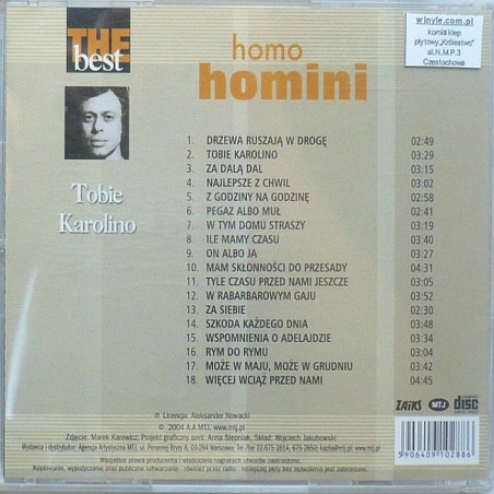Homo Homini - Tobie Karolino