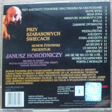 Horodniczy Janusz - Przy szabasowych świecach – Humor żydowski