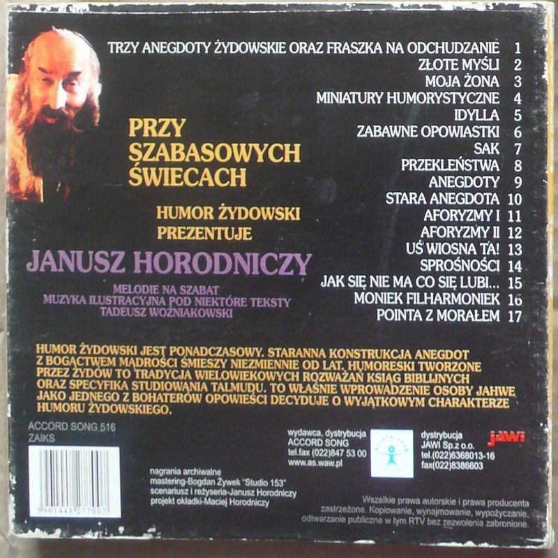 Horodniczy Janusz - Przy szabasowych świecach –...