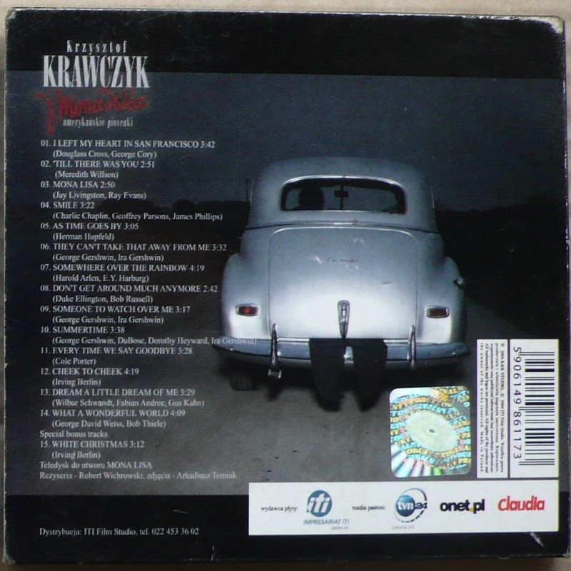 Krawczyk  Krzysztof - Mona Lisa – amerykańskie...