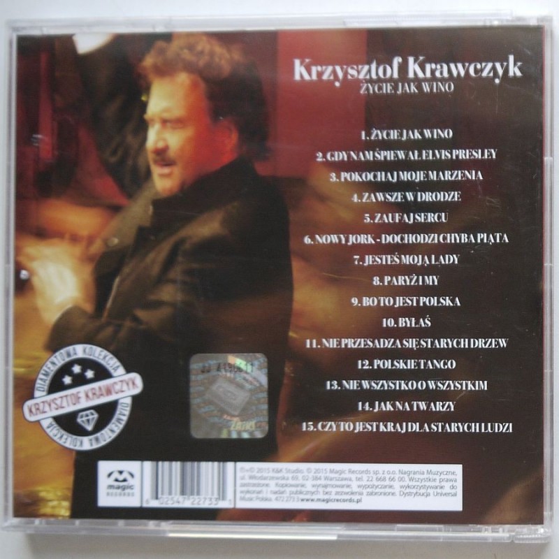Krawczyk  Krzysztof - Życie jak wino