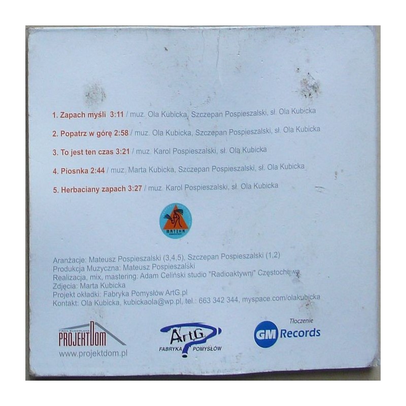 Kubicka Ola - Zapach myśli