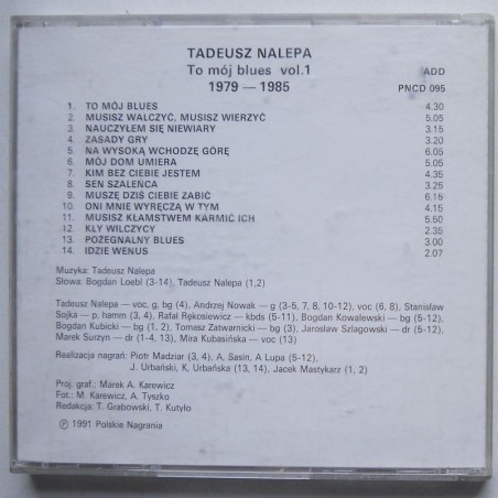 Nalepa Tadeusz - To mój blues vol.1