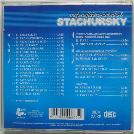 Stachursky - Moje najlepsze piosenki2 (2cd)