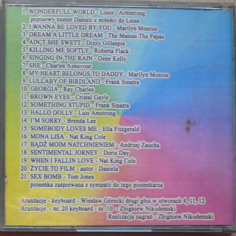 Swingująca Daniela - Śpiewam bo lubię (CDR)