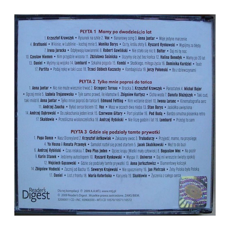 Składanka - Festiwalowe szlagiery - Polska (3cd)