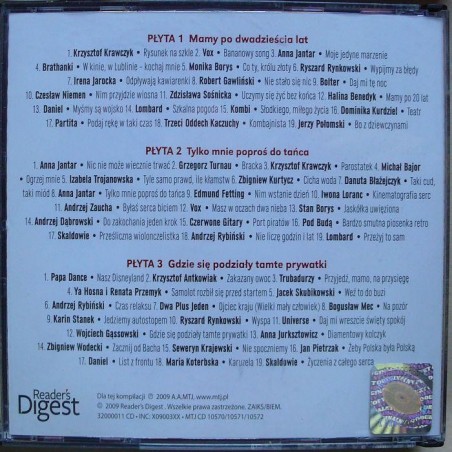 Składanka - Festiwalowe szlagiery - Polska (3cd)