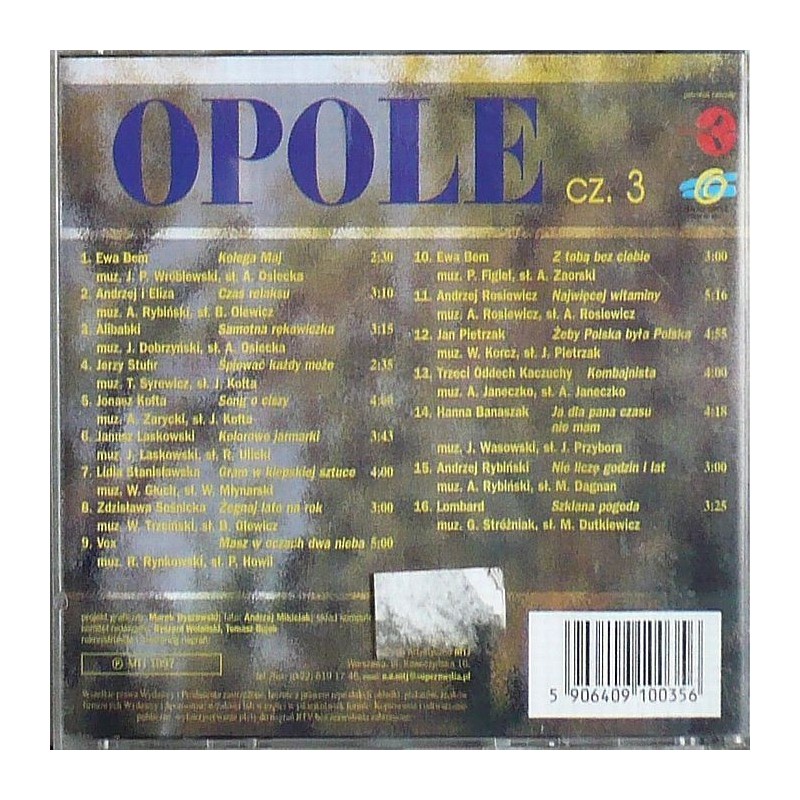 Składanka - Opole – Antologia piosenki polskiej...