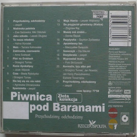 Składanka - Przychodzimy, odchodzimy - Piwnica pod Baranami