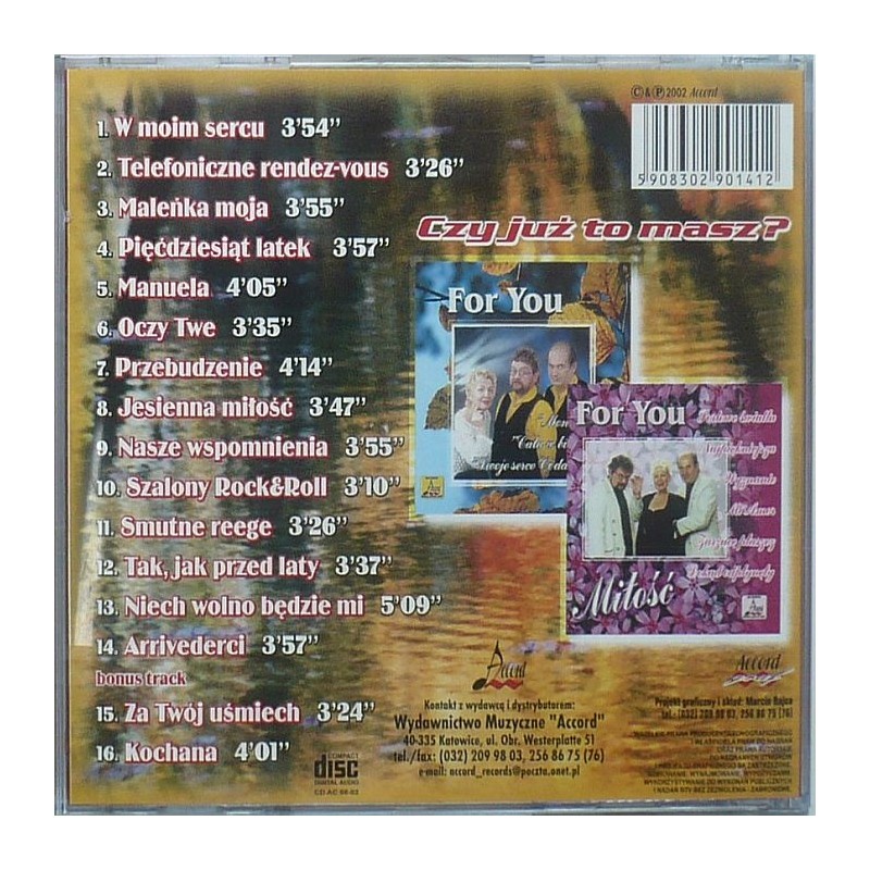 For you - W moim sercu