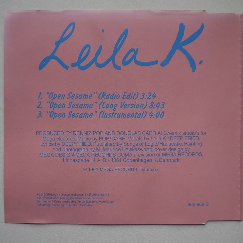 Leila K. - Open Sesame (CDS)