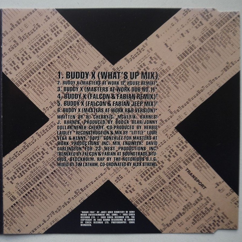 Neneh Cherry - Buddy X(CDS)