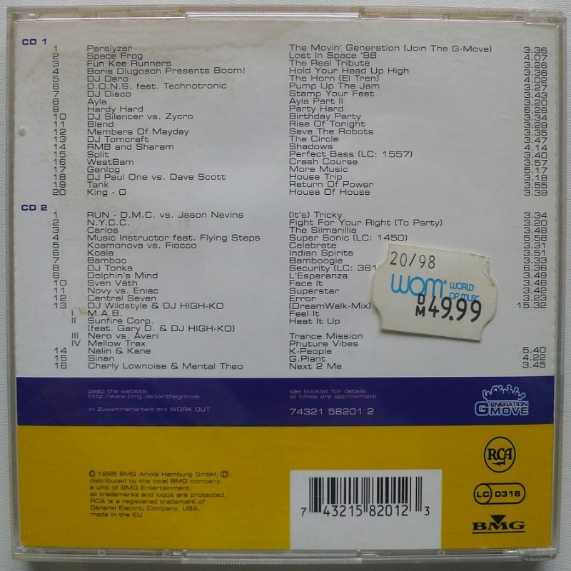 Składanka - ...Join The G-Move (Compilation...