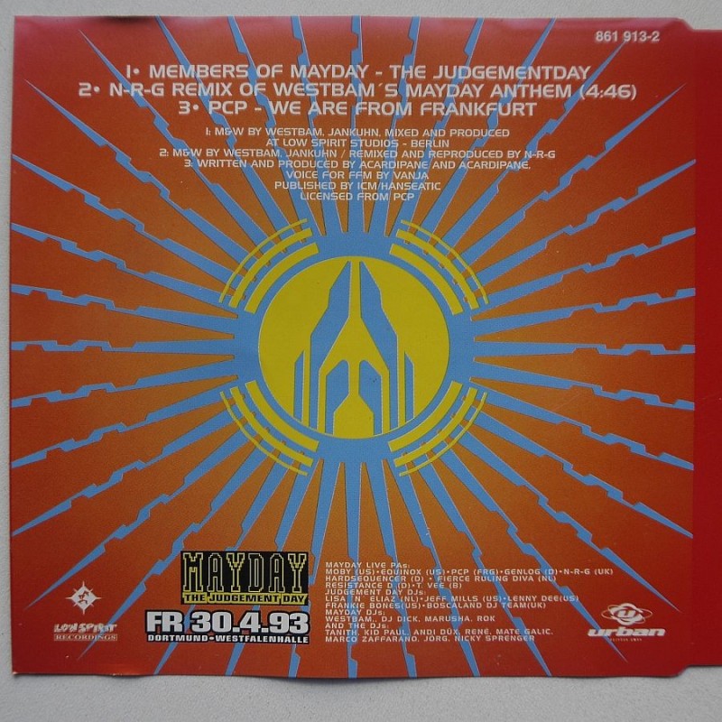 Składanka - The Judgement Day Trax (CDS)