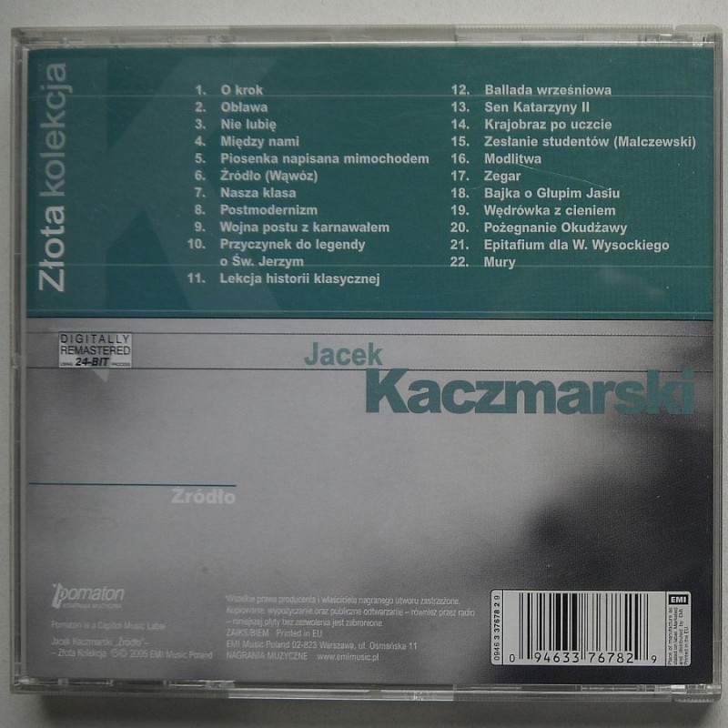 Kaczmarski Jacek - Źródło