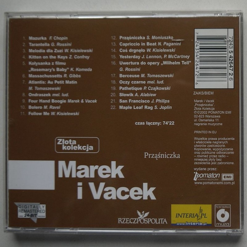 Marek i Vacek - Prząśniczka – Złota kolekcja