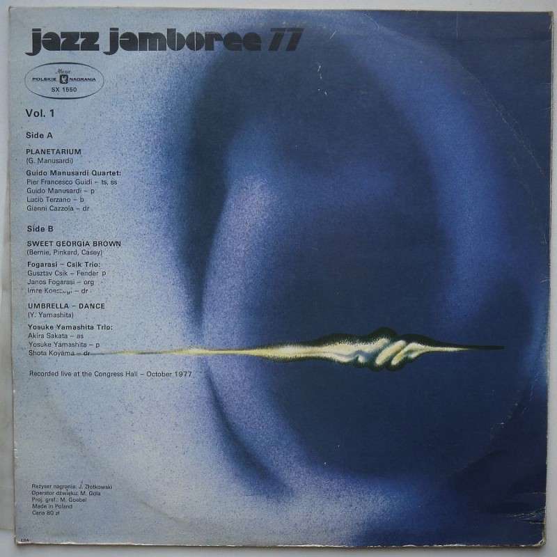 Składanka - Jazz Jamboree '77 vol.1
