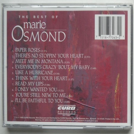 Marie Osmond - The Best of