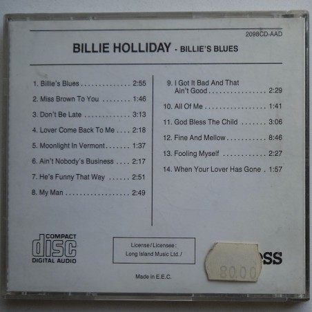 Billie Holiday - Billie’s Blues
