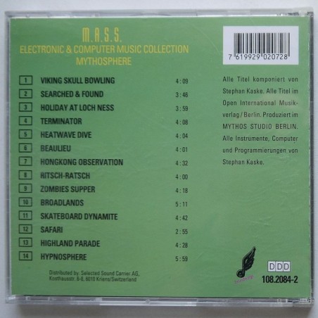 M.A.S.S. - Mythosphere - Electronic & Computer Music Collection Vol. 3