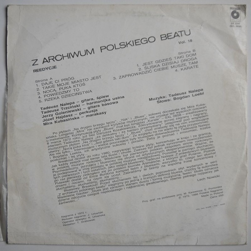 Breakout - Karate  (reedycje vol. 18)